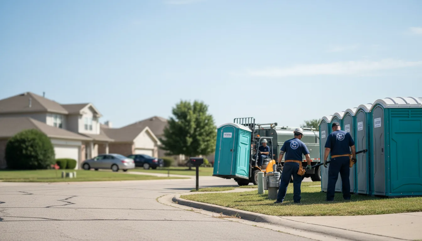 Porta Potty Rental in Larned, KS near me